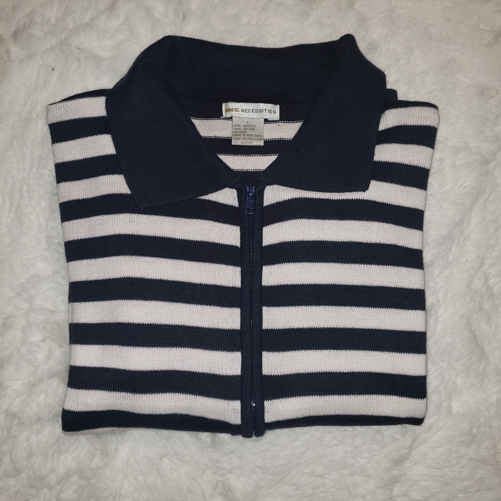 Basic Necessities Zippered Sweater - image 4